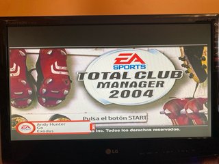 PS2 Total Club Manager 2004
