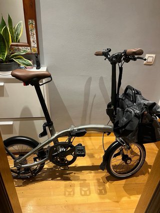 Bicicleta Plegable Fold Light Aluminio 1 Second