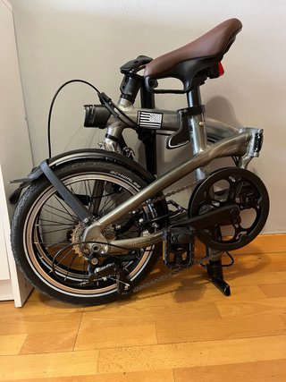 Bicicleta Plegable Fold Light Aluminio 1 Second