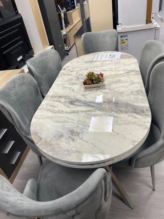Mesa turca de alta calidad nueva + 6 sillas 549€