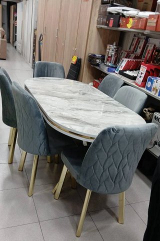Mesa turca de alta calidad nueva + 6 sillas 549€