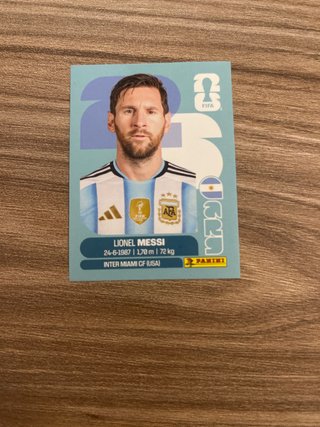Cromo Mundial 2026 Messi Inter Miami CF