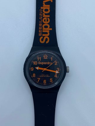 Reloj Superdry Negro Naranja