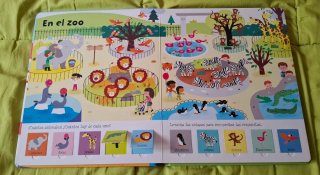 Los números libro con solapas