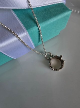 Tiffany & Co. Ciondolo Corona Argento