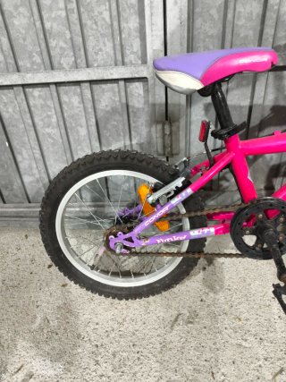 Bicicleta infantil rosa