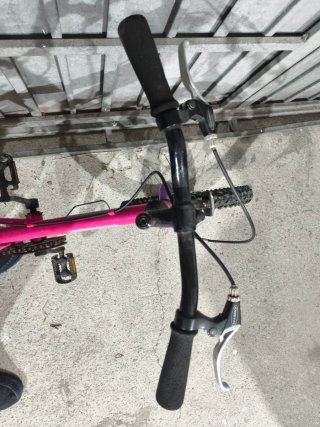 Bicicleta infantil rosa