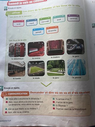 Jeu de mots 1, A1 livre de l'élève