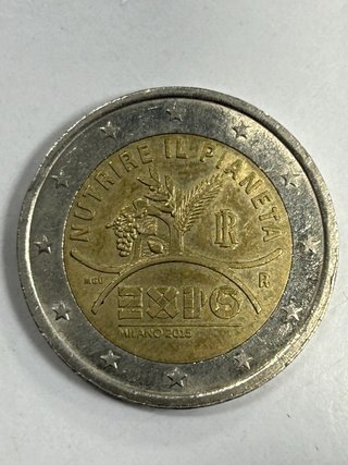 Moneda 2€ Expo Milano 2015