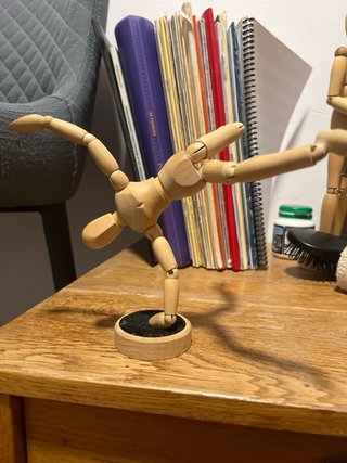 Maniquí Artista Pequeño Madera