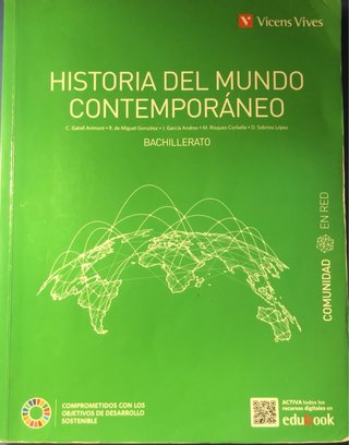 Historia del mundo contemporáneo 1 Bachillerato