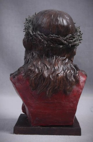 Cabeza de Cristo con corona de espinas
