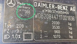 432016 asiento delantero mercedes clase clk (w208)
