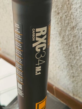 Horquilla Öhlins RXC34 M.1 OTX14 29" 100mm Carbono