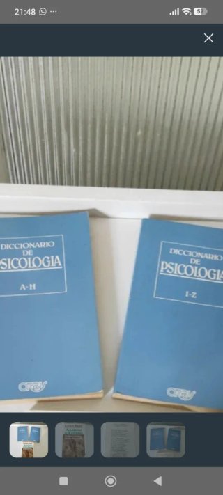 Diccionario de Psicología ORBY (2 tomos)