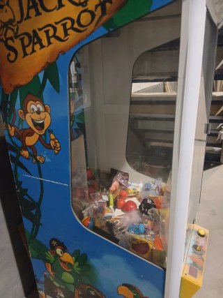 Máquina de grúa infantil Jackpot