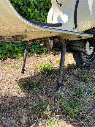 Vespa P200E Beige/Marrón