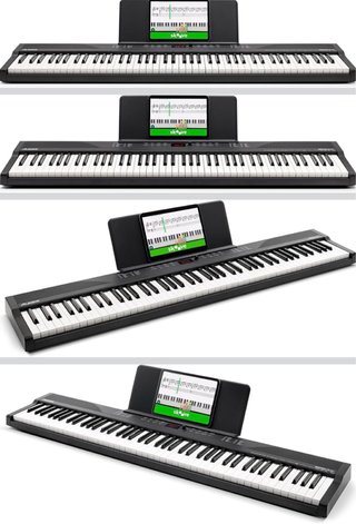 Teclado Alesis 88 Teclas con Accesorios