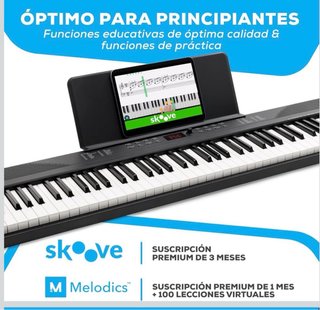 Teclado Alesis 88 Teclas con Accesorios
