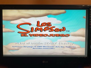 Los Simpsons El Videojuego PS2