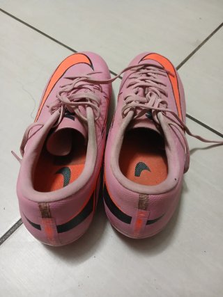 Scarpe calcio Nike Air Zoom rosa arancio