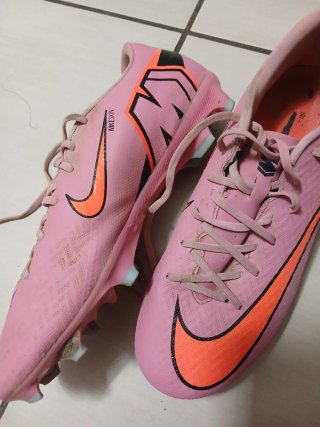 Scarpe calcio Nike Air Zoom rosa arancio