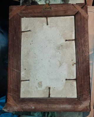 Antico Ritratto Fotografico Coppia