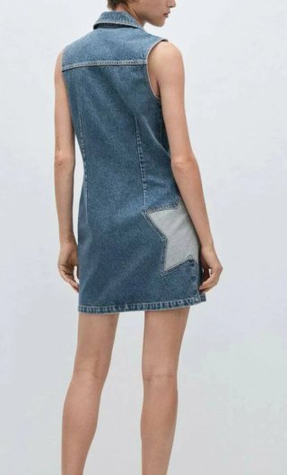 Vestido vaquero Mango talla M