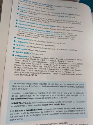Libro de Geografía. E. Historia. De 2º. De la eso