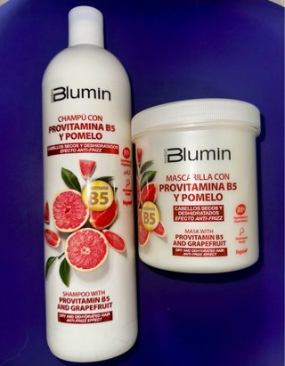Blumin Champú y Mascarilla Provitamina B5 Pomelo