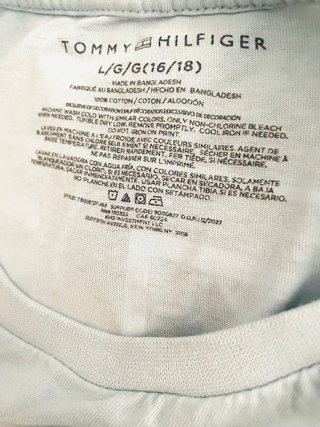 Camiseta Tommy Hilfiger Blanca Talla XS/S