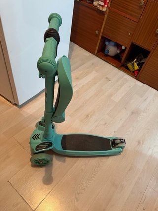 Patinete infantil 3 ruedas verde