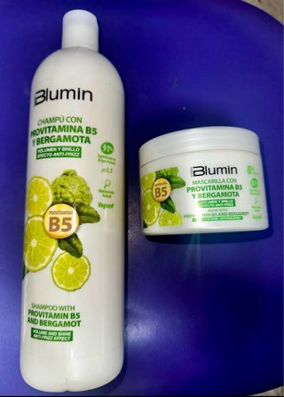 Blumin Champú y Mascarilla Provitamina B5