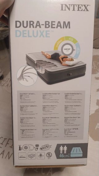 Colchón Hinchable Matrimonio Intex Dura-Beam