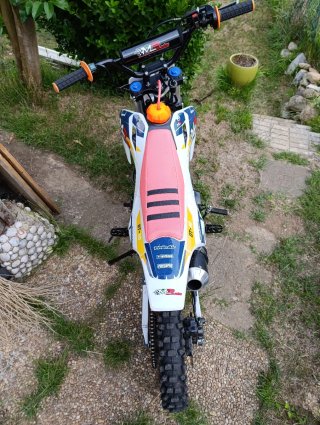 Pit Bike 110cc 4t Motocross Semiautomática