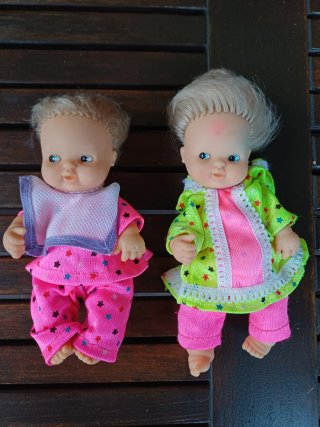 Lote Barriguitas 80s