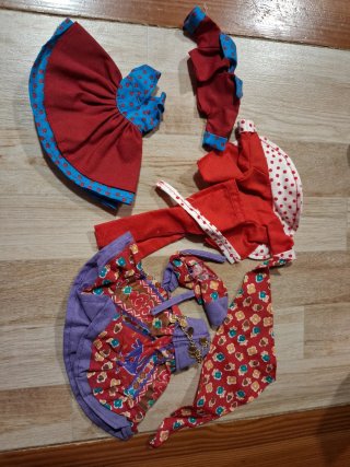 Lote Ropa Muñeca Chabel