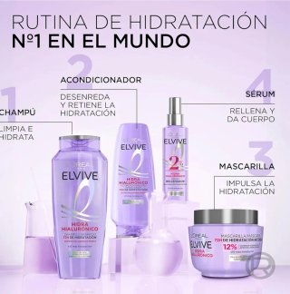 L'Oréal Elvive Hidra Hialurónico Champú Mascarilla