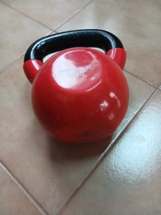 Kettlebell Aemasport 20 kg Roja