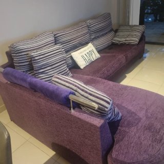 Chaiselongue 2,70m + 3 cojines