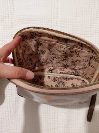 Neceser estampado niña y reloj