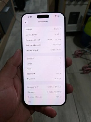 iPhone 17 Pro Max 256GB aplica Apple care