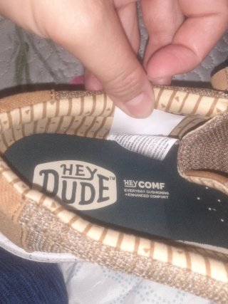 Mocasines chico Hey Dude marrones