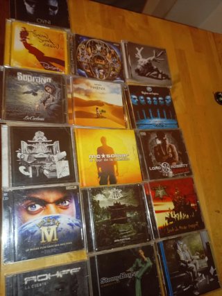 Lote CDs Rap Hip Hop Francés e Internacional