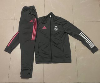 Conjunto Adidas Chándal Gris y Rosa