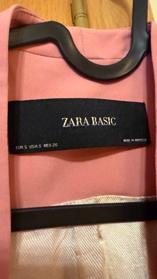 Conjunto Saco y Pantalón Zara Talla S-M