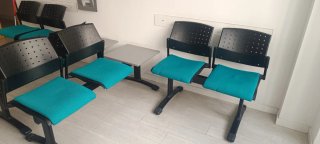 Bancadas 3 y 4 sillas sala de espera