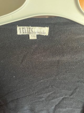 Bolero punto 2 ELIES negro Talla unica