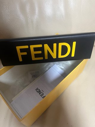 Gafas Fendi Marrón y Dorado