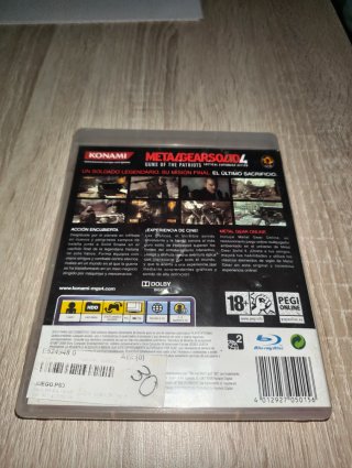 Metal Gear Solid 4 PS3 Konami